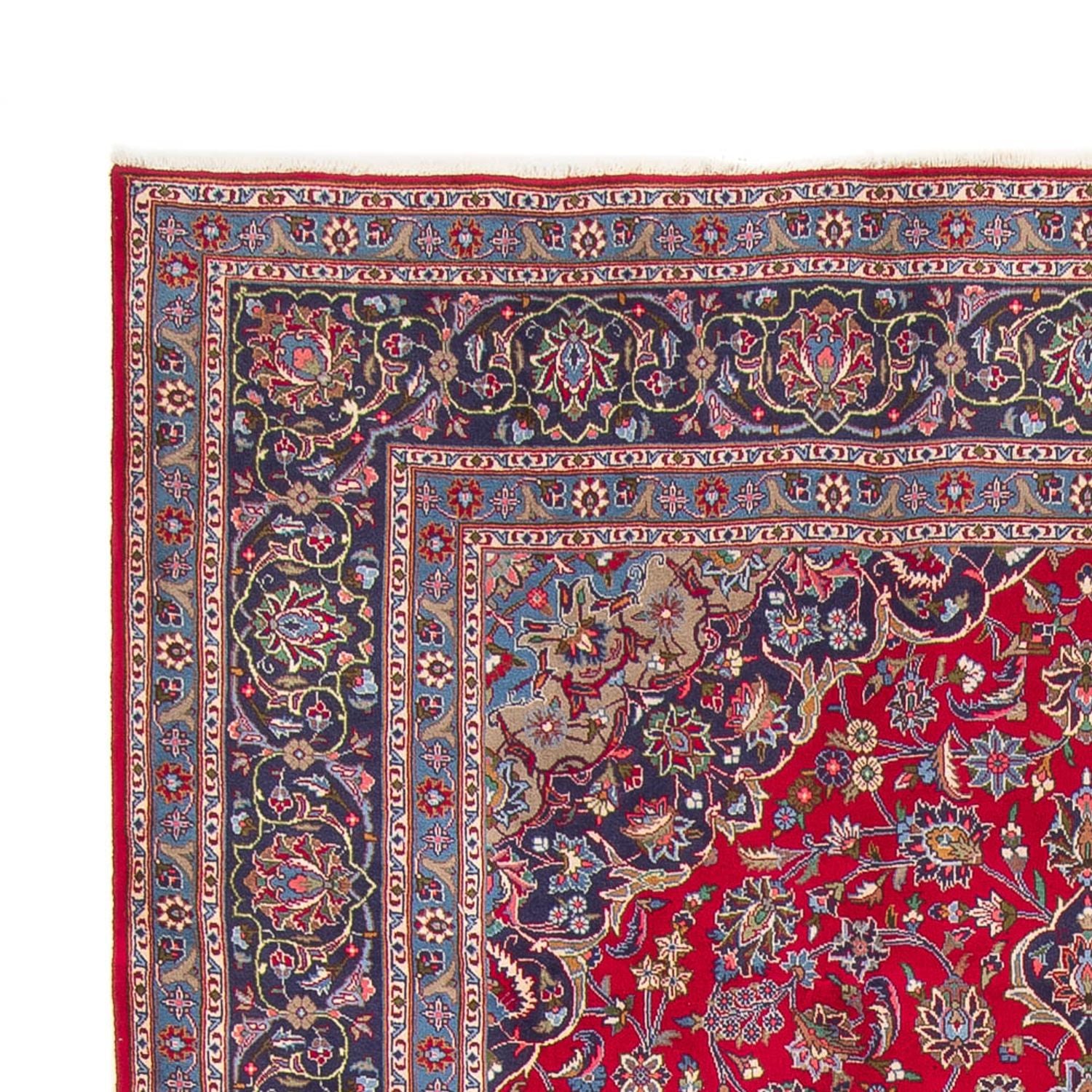 Alfombra persa - Keshan - 337 x 240 cm - rojo