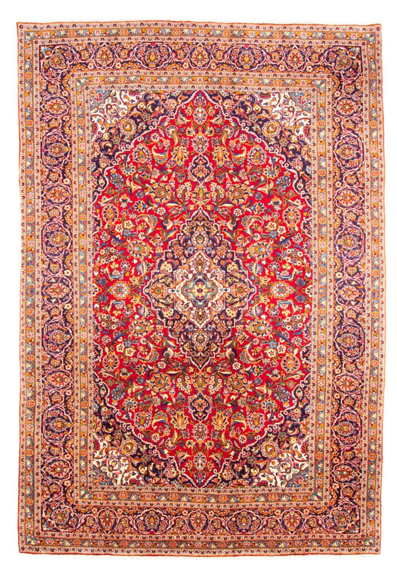 Alfombra persa - Keshan - 345 x 237 cm - rojo