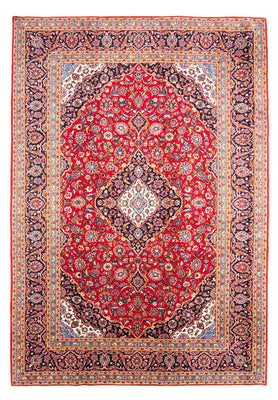 Alfombra persa - Keshan - 341 x 241 cm - rojo