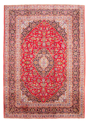 Alfombra persa - Keshan - 340 x 243 cm - rojo