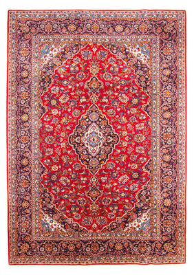 Alfombra persa - Keshan - 343 x 241 cm - rojo