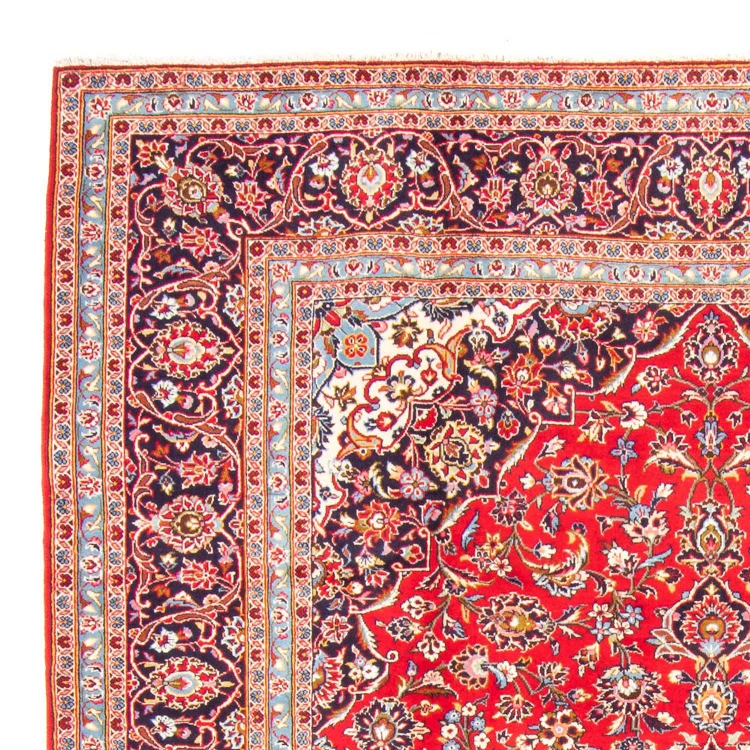Alfombra persa - Keshan - 342 x 242 cm - rojo