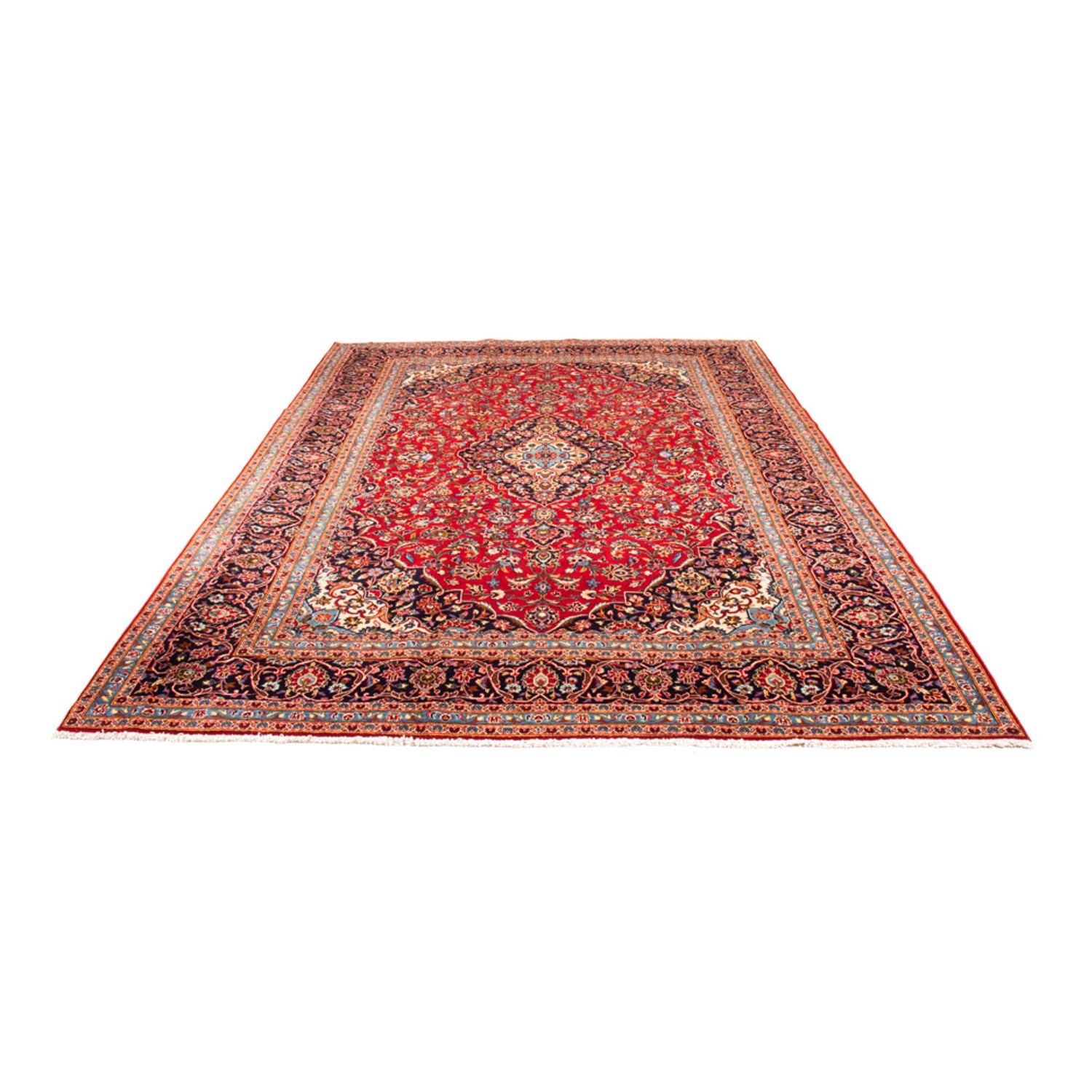Alfombra persa - Keshan - 342 x 242 cm - rojo