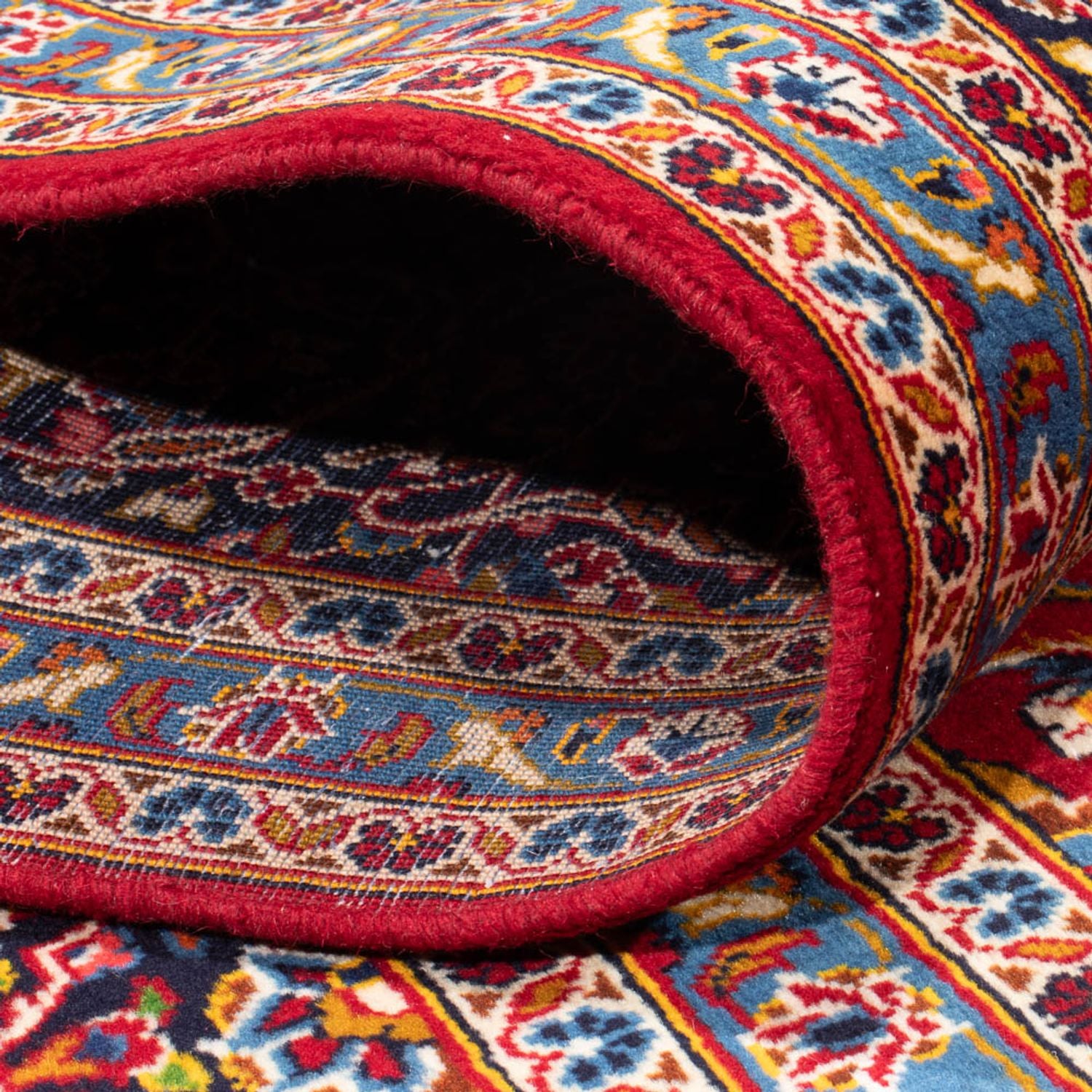 Alfombra persa - Keshan - 337 x 246 cm - rojo