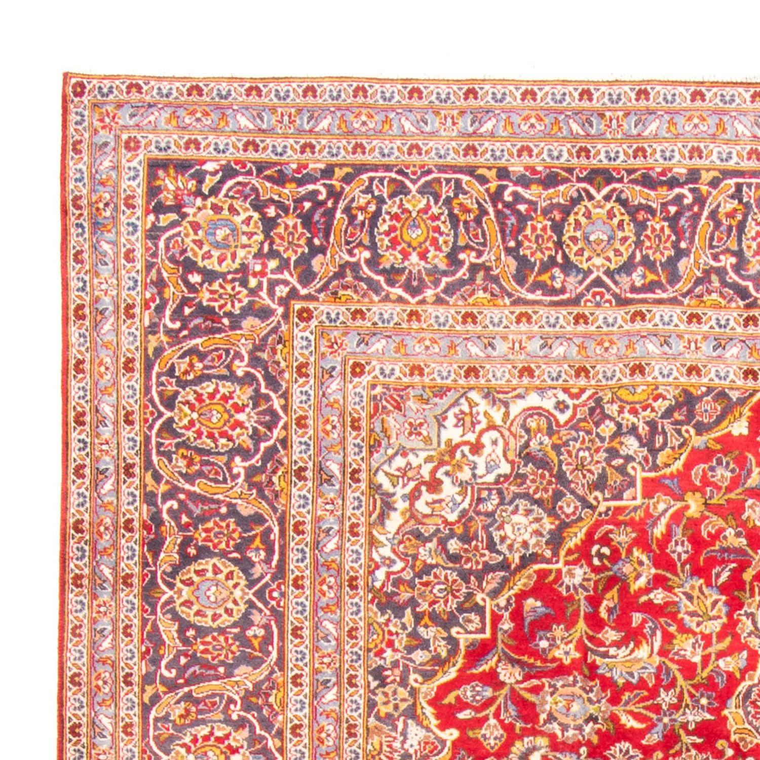 Alfombra persa - Keshan - 344 x 243 cm - rojo