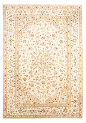 Alfombra persa - Keshan - 344 x 243 cm - crema