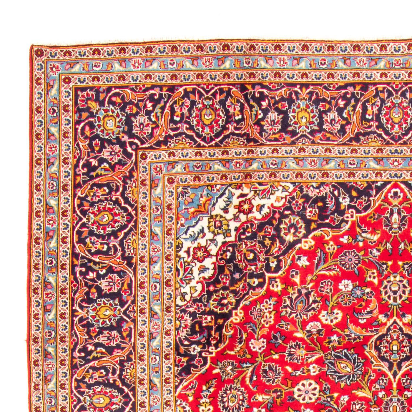 Kashan Alfombra 340x247cm - Alfombra persa