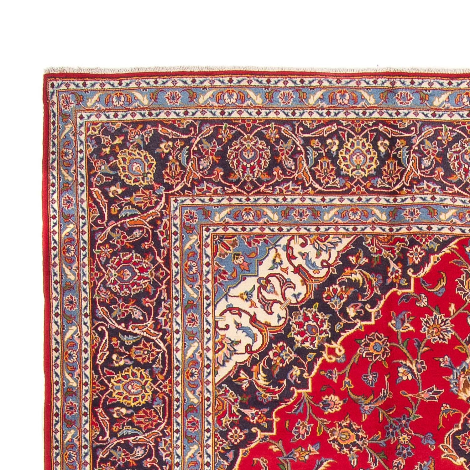 Alfombra persa - Keshan - 350 x 240 cm - rojo