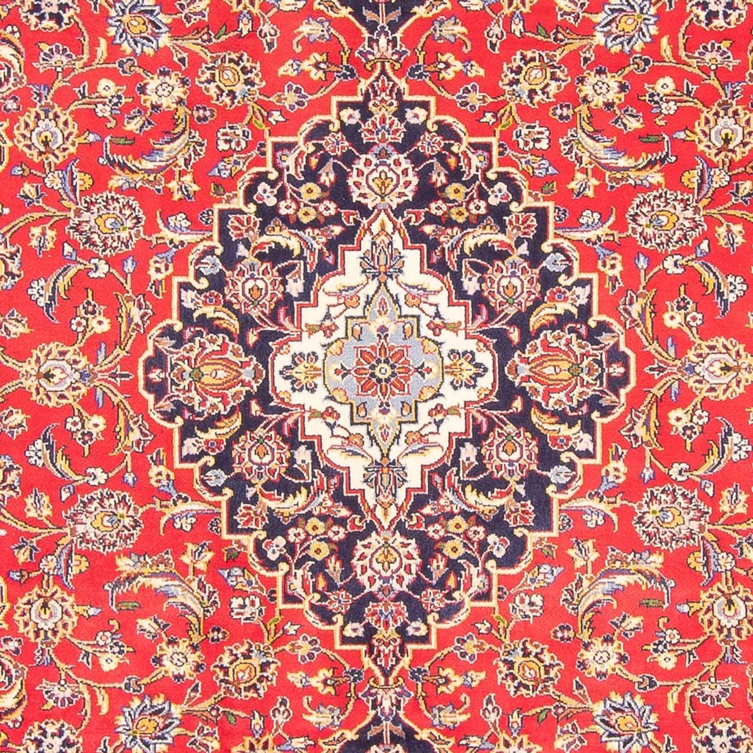 Alfombra persa - Keshan - 345 x 244 cm - rojo