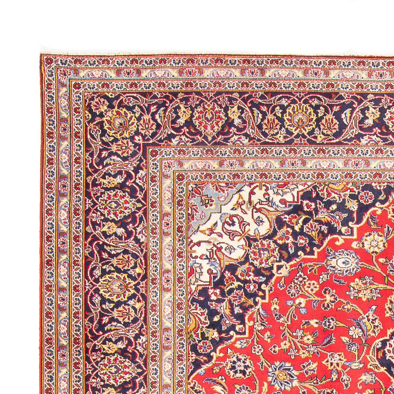 Alfombra persa - Keshan - 345 x 244 cm - rojo