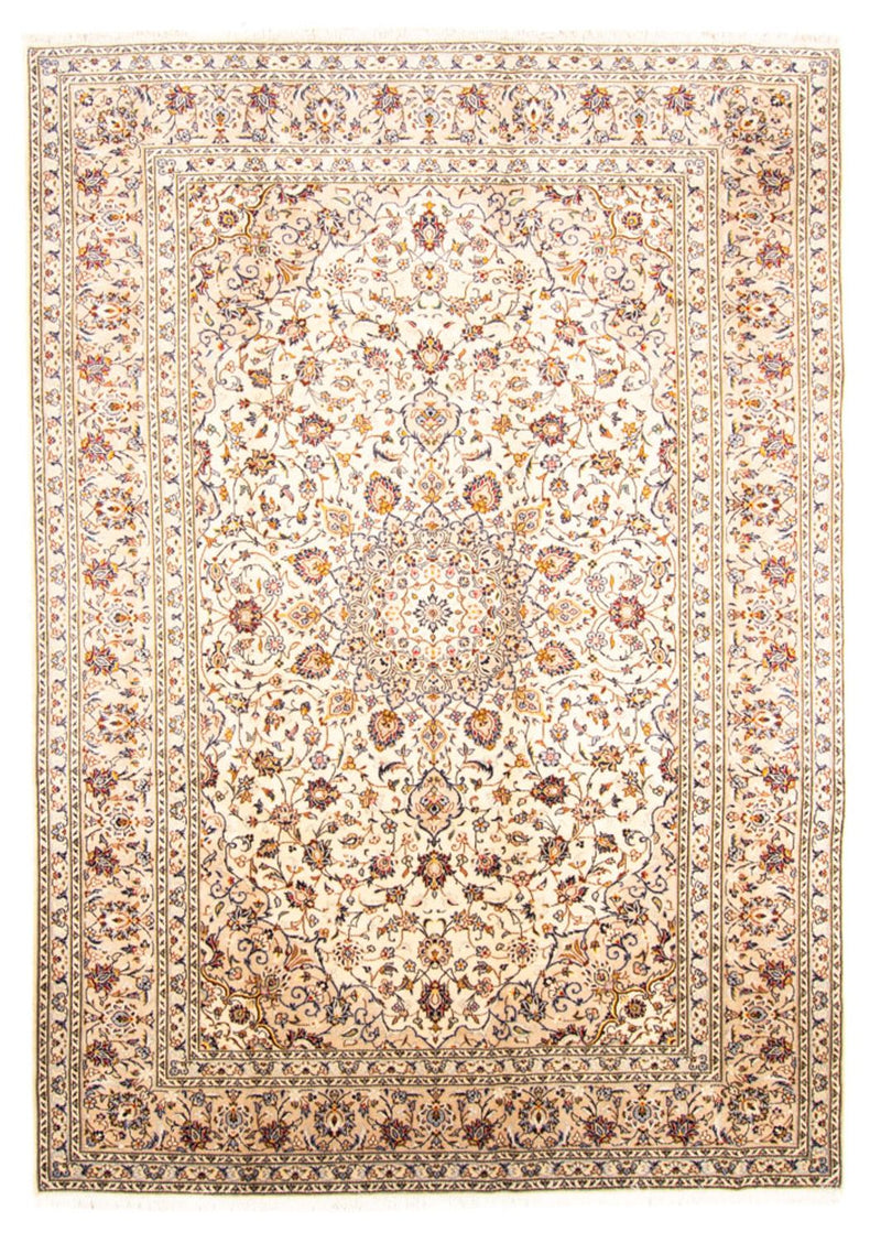 Alfombra persa - Keshan - 347 x 243 cm - crema