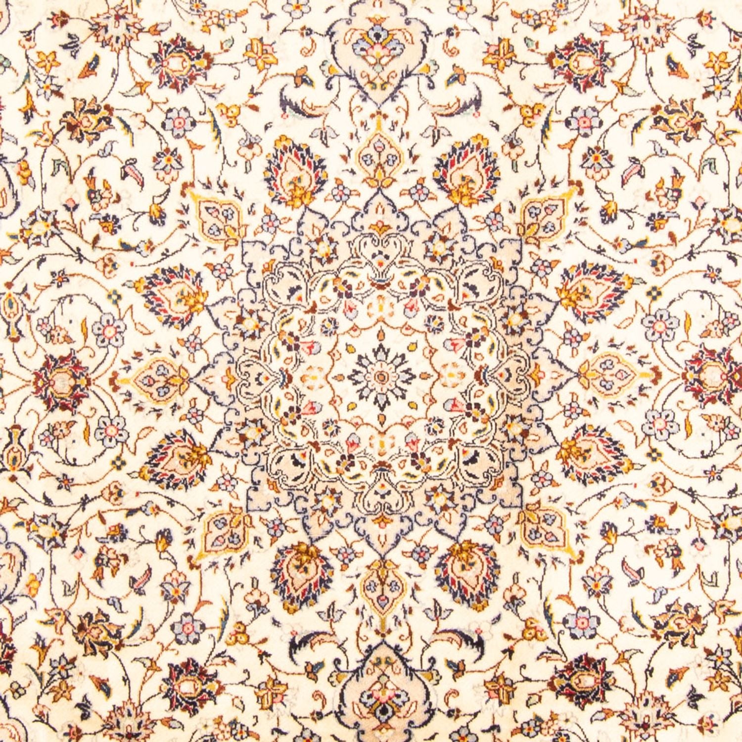 Alfombra persa - Keshan - 347 x 243 cm - crema