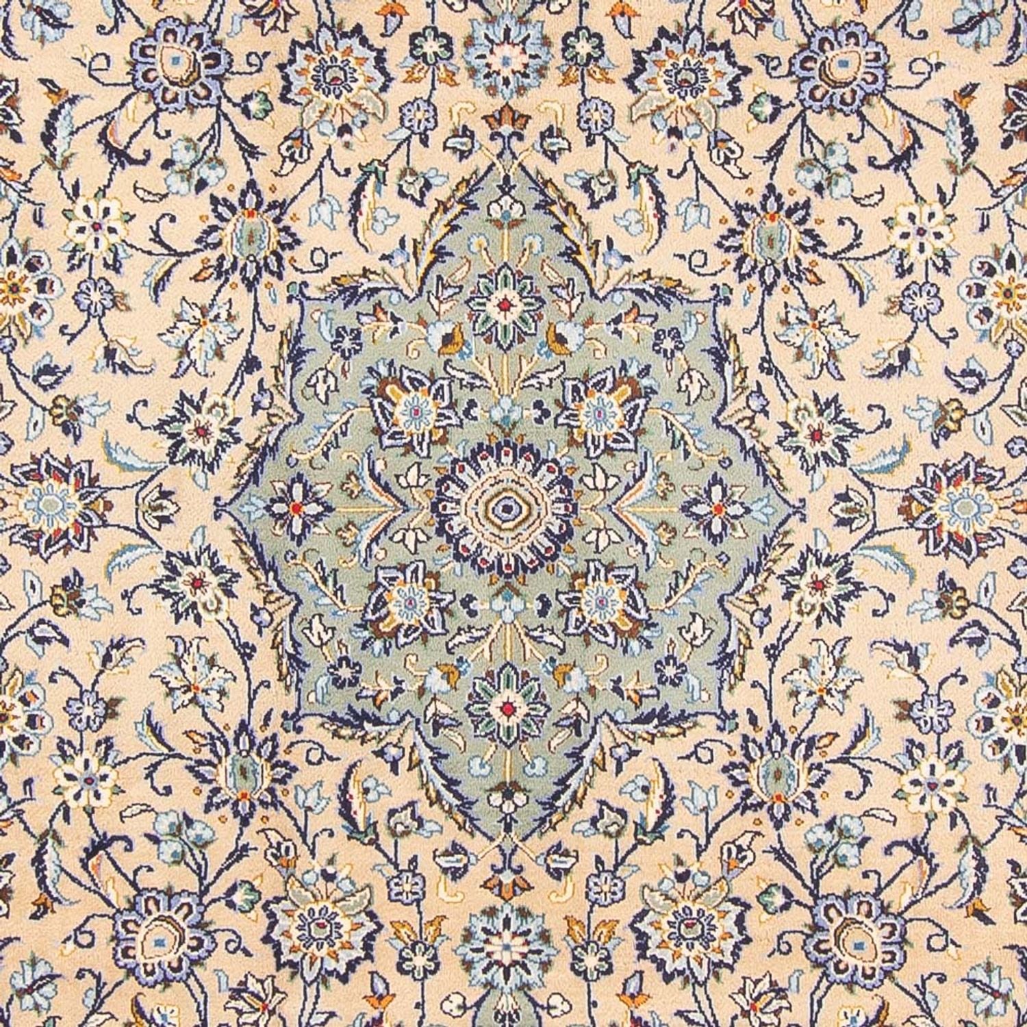 Alfombra persa - Keshan - 344 x 245 cm - taupe