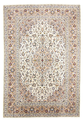 Alfombra persa - Keshan - 347 x 244 cm - crema