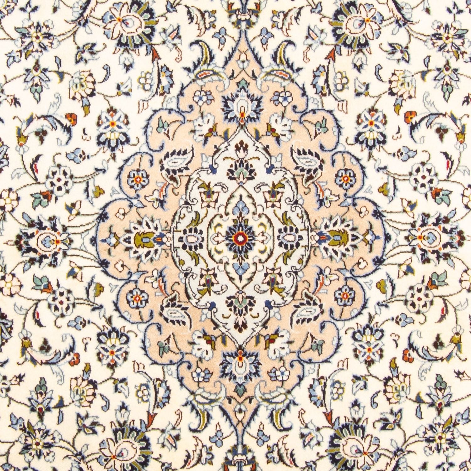 Alfombra persa - Keshan - 347 x 244 cm - crema
