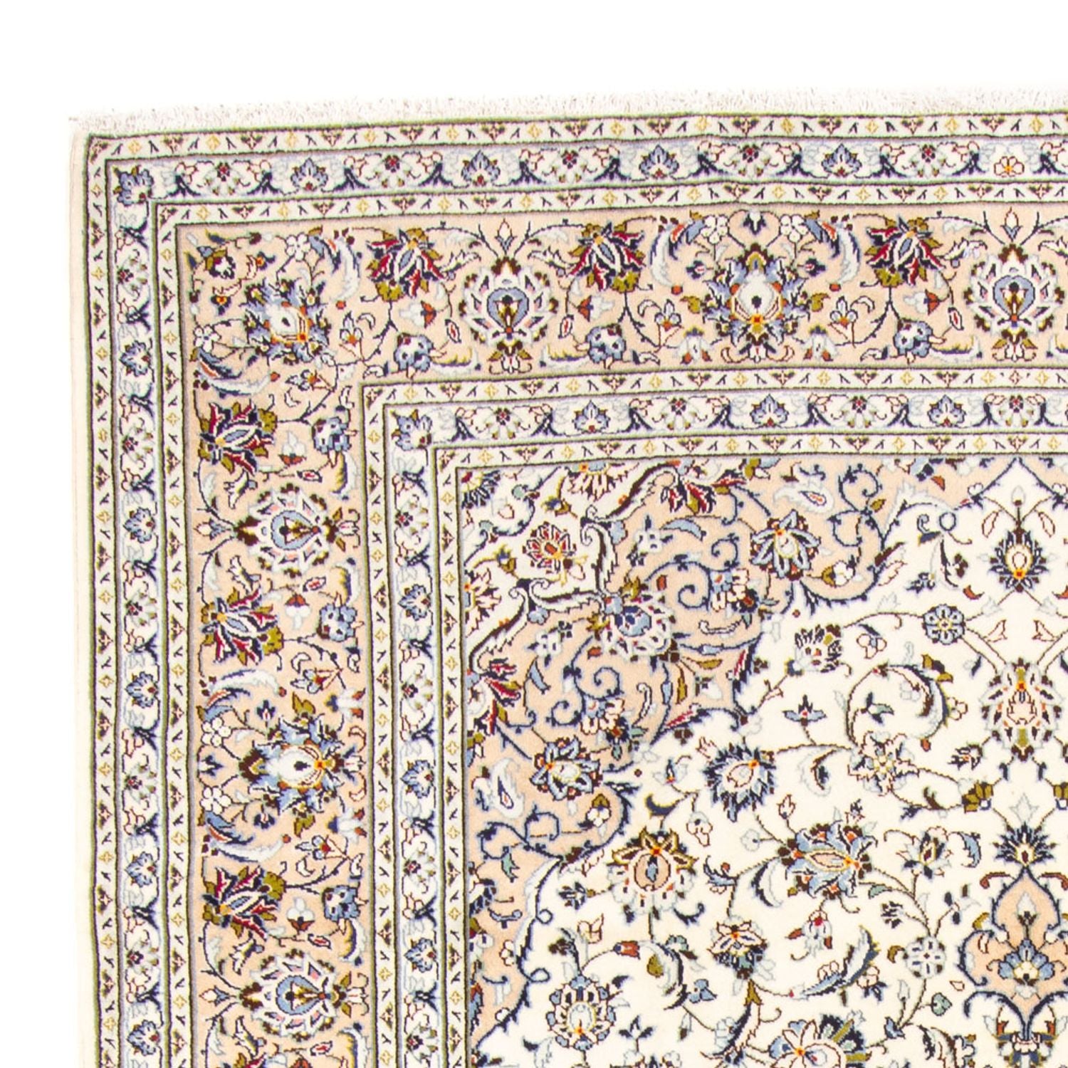Alfombra persa - Keshan - 347 x 244 cm - crema