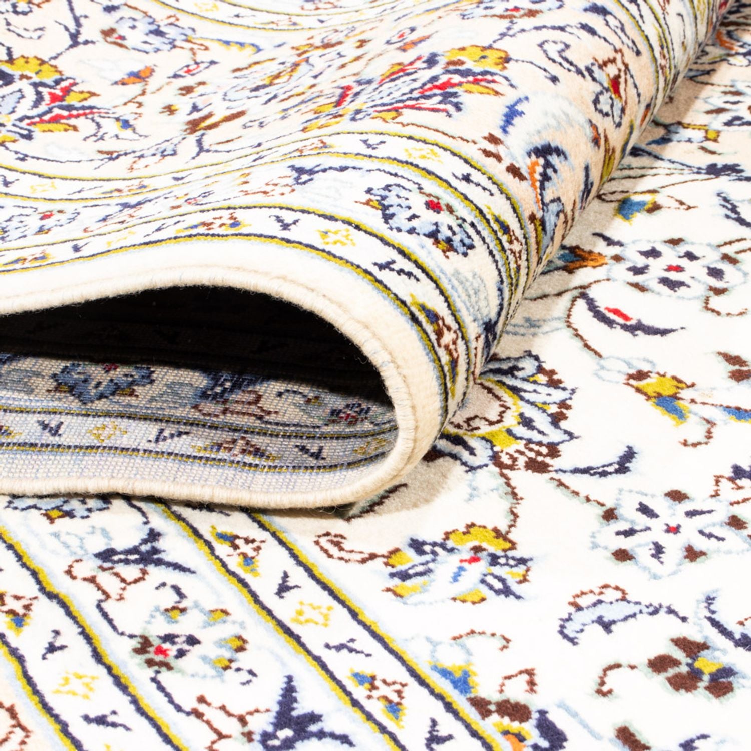 Alfombra persa - Keshan - 347 x 244 cm - crema