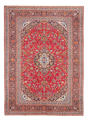 Alfombra persa - Keshan - 343 x 247 cm - rojo