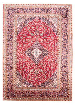 Alfombra persa - Keshan - 349 x 243 cm - rojo
