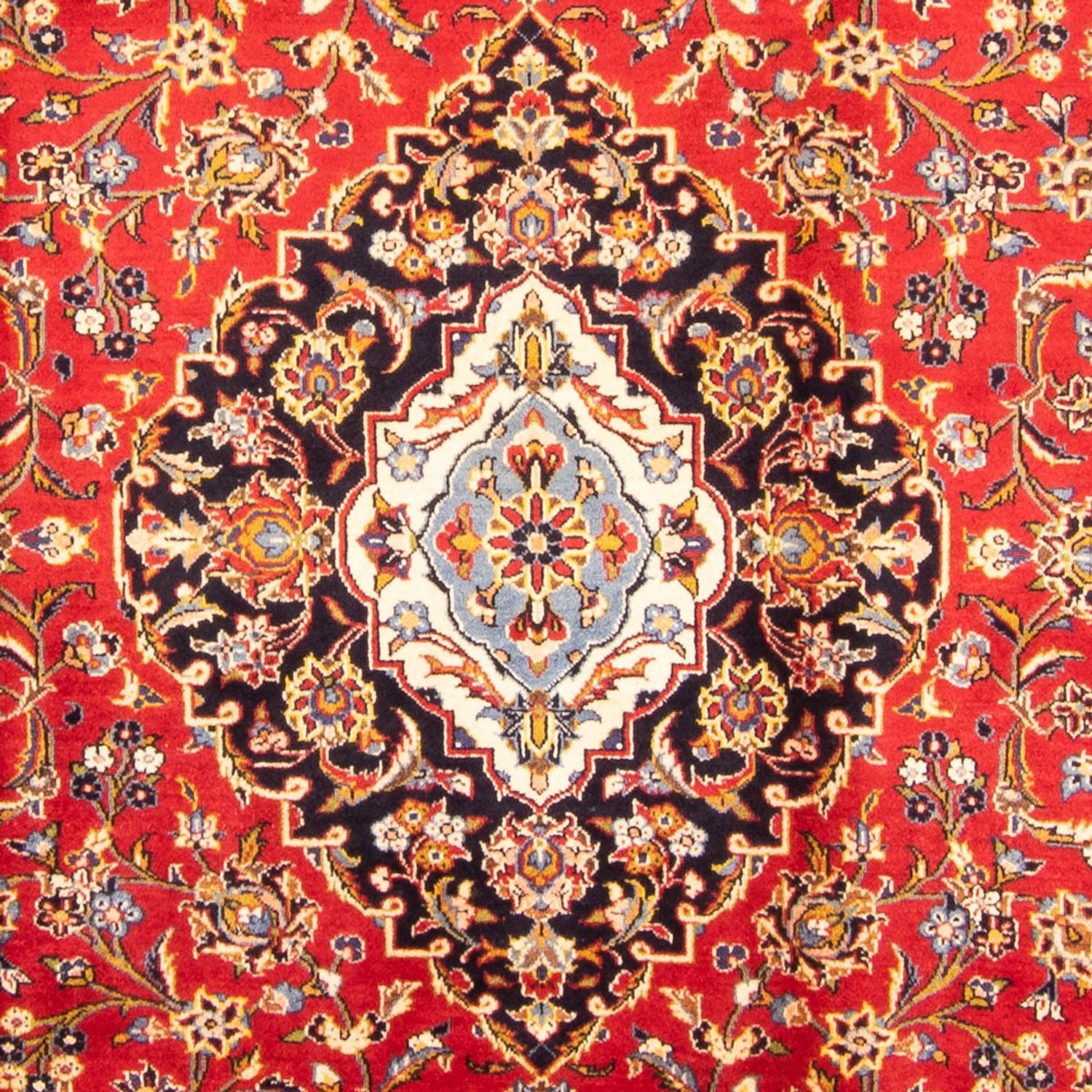 Alfombra persa - Keshan - 343 x 248 cm - rojo