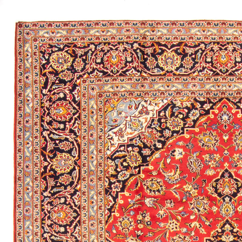 Alfombra persa - Keshan - 343 x 248 cm - rojo