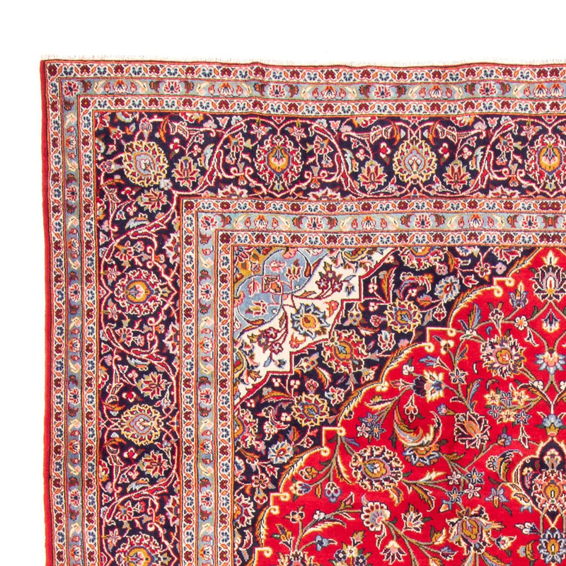 Alfombra persa - Keshan - 350 x 243 cm - rojo