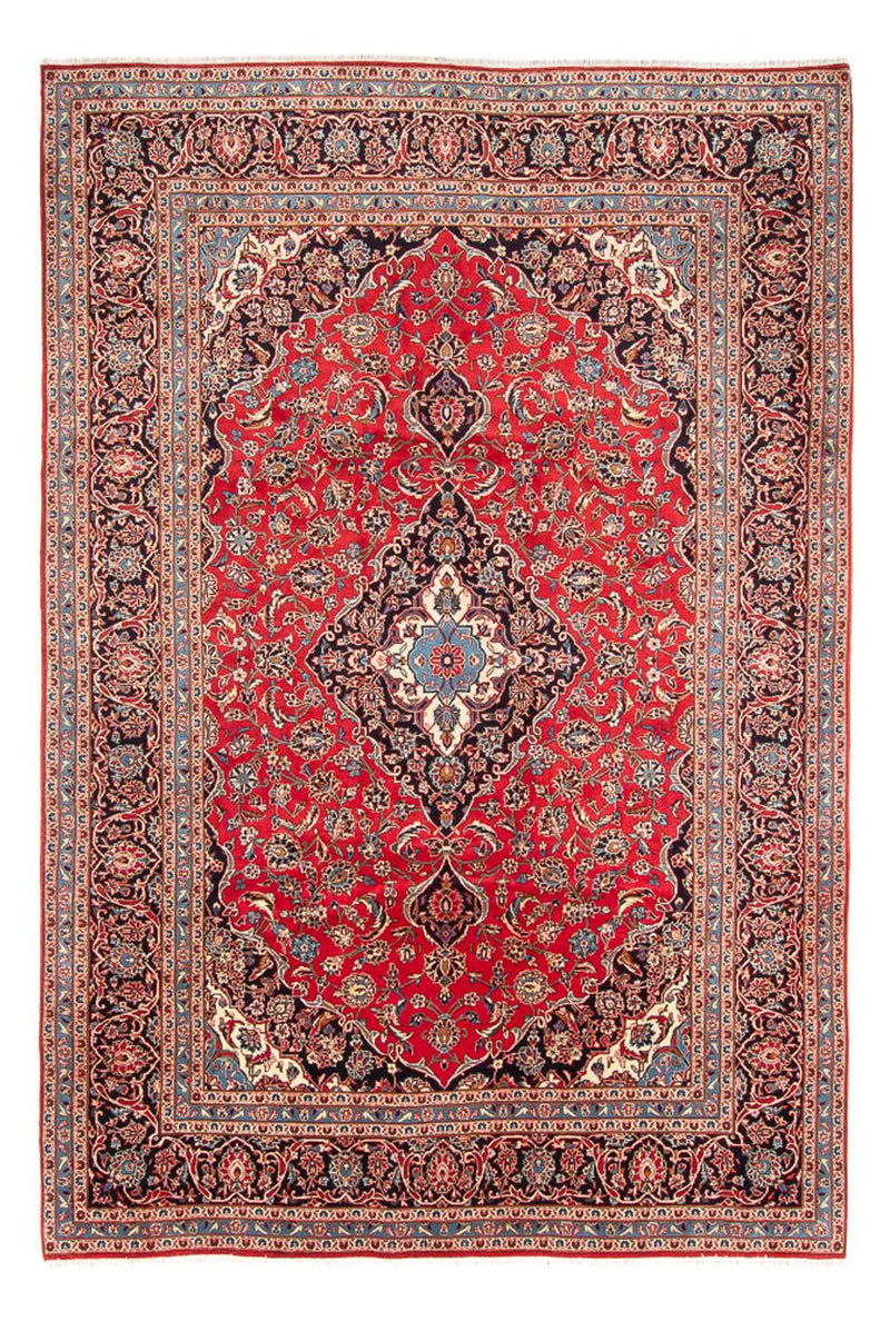 Alfombra persa - Keshan - 348 x 245 cm - rojo
