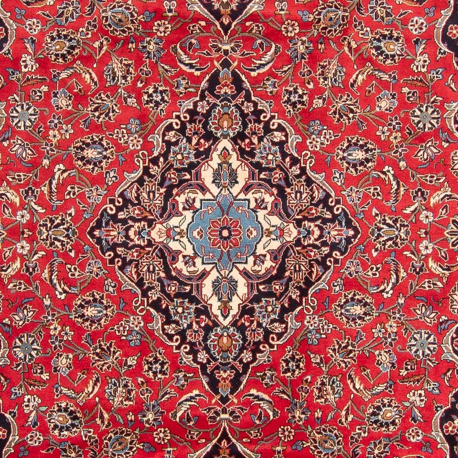 Alfombra persa - Keshan - 348 x 245 cm - rojo