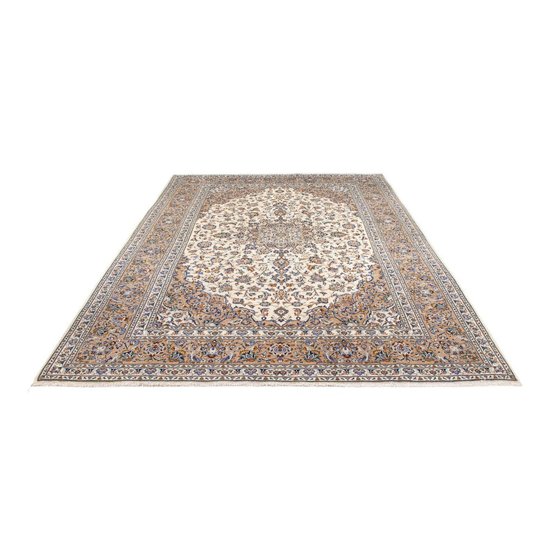 Alfombra persa - Keshan - 356 x 240 cm - crema