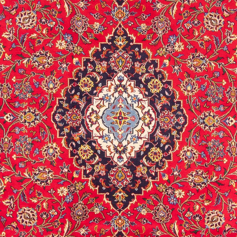 Alfombra persa - Keshan - 346 x 247 cm - rojo