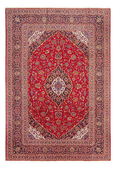Kashan Alfombra 243x352cm - Alfombra persa - rojo