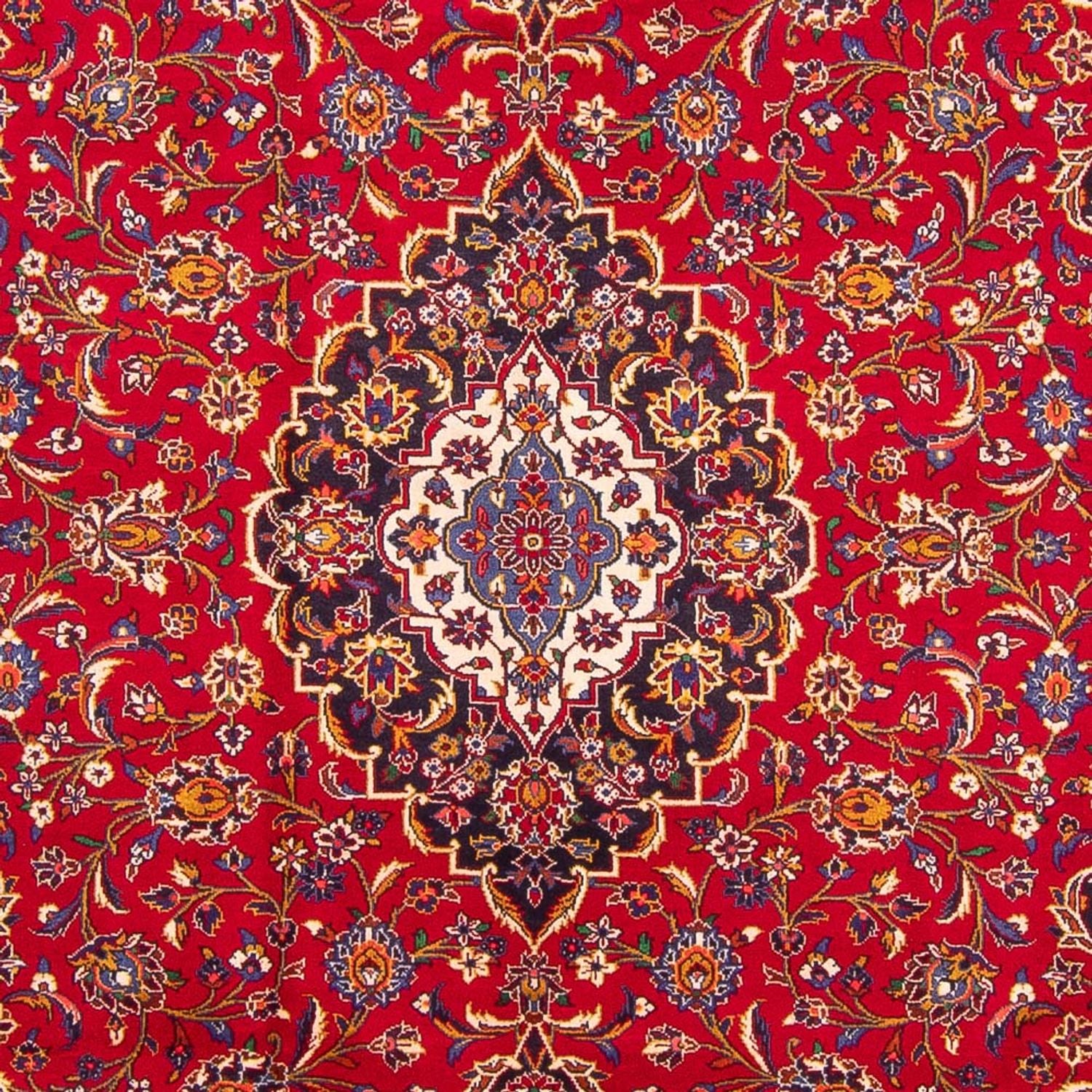 Alfombra persa - Keshan - 352 x 243 cm - rojo