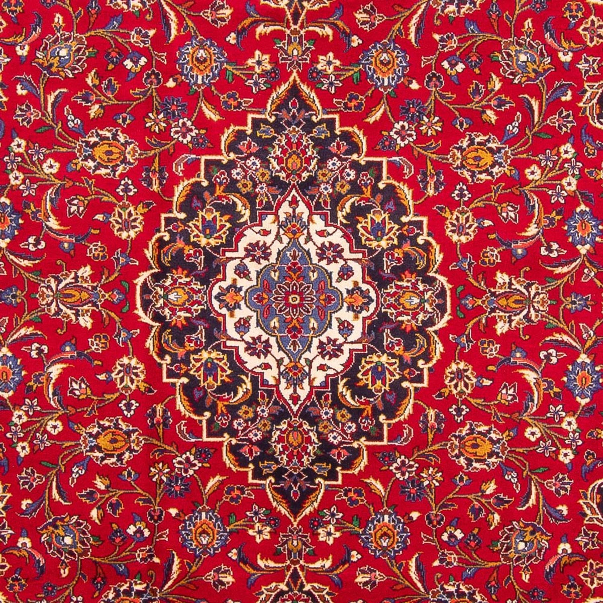 Alfombra persa - Keshan - 352 x 243 cm - rojo