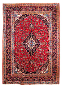 Alfombra persa - Keshan - 350 x 245 cm - rojo