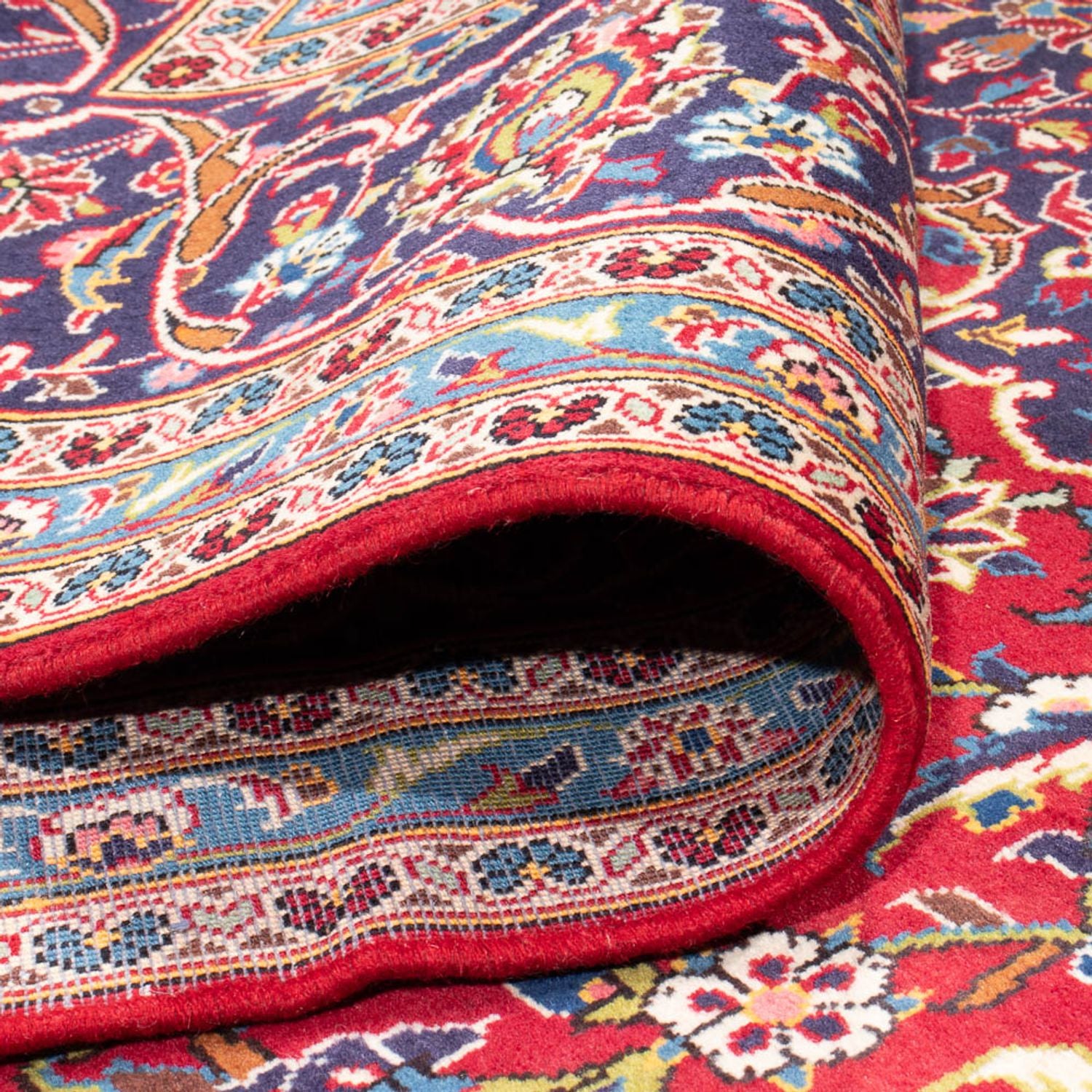 Alfombra persa - Keshan - 348 x 247 cm - rojo