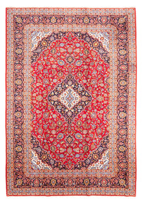Alfombra persa - Keshan - 349 x 247 cm - rojo