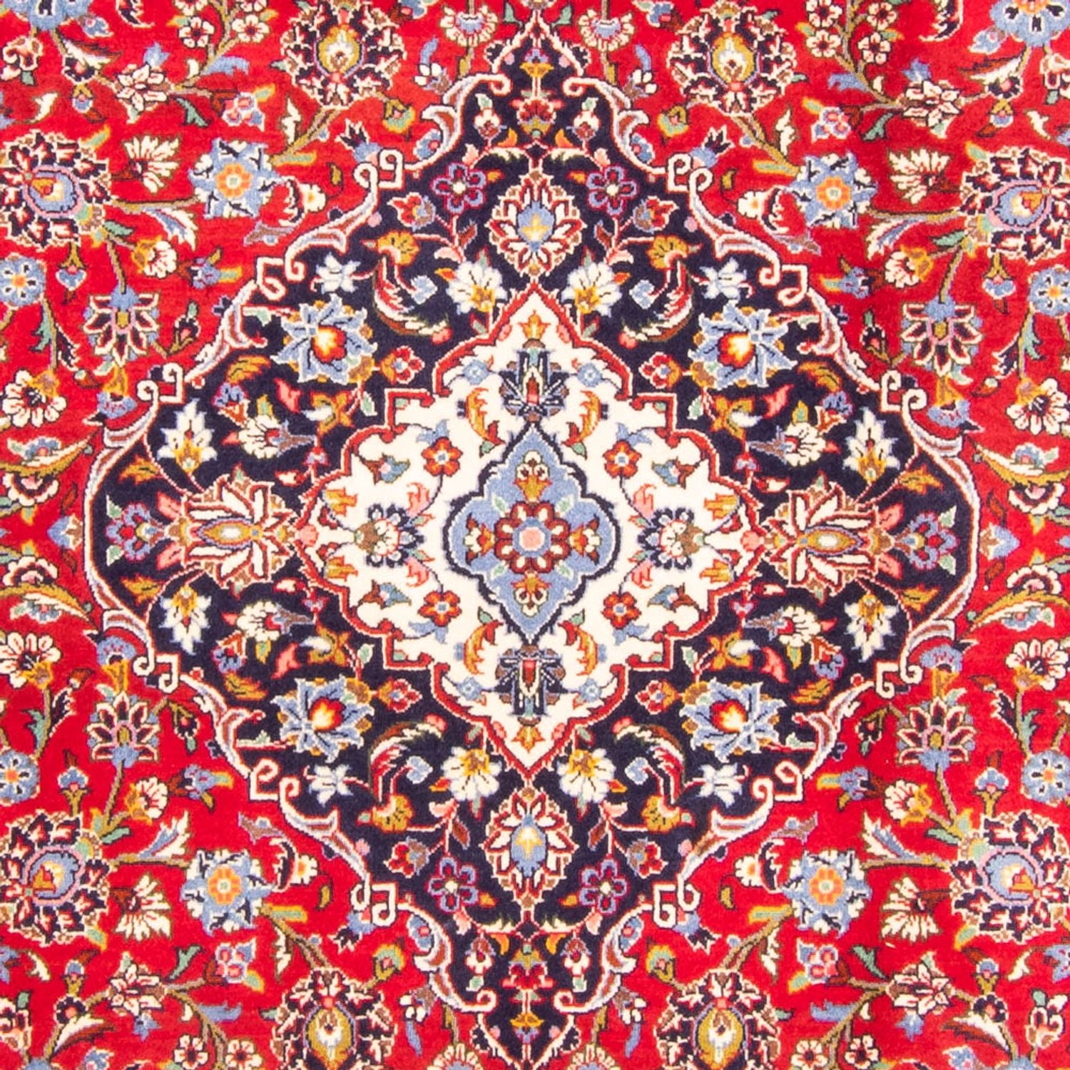 Alfombra persa - Keshan - 349 x 247 cm - rojo