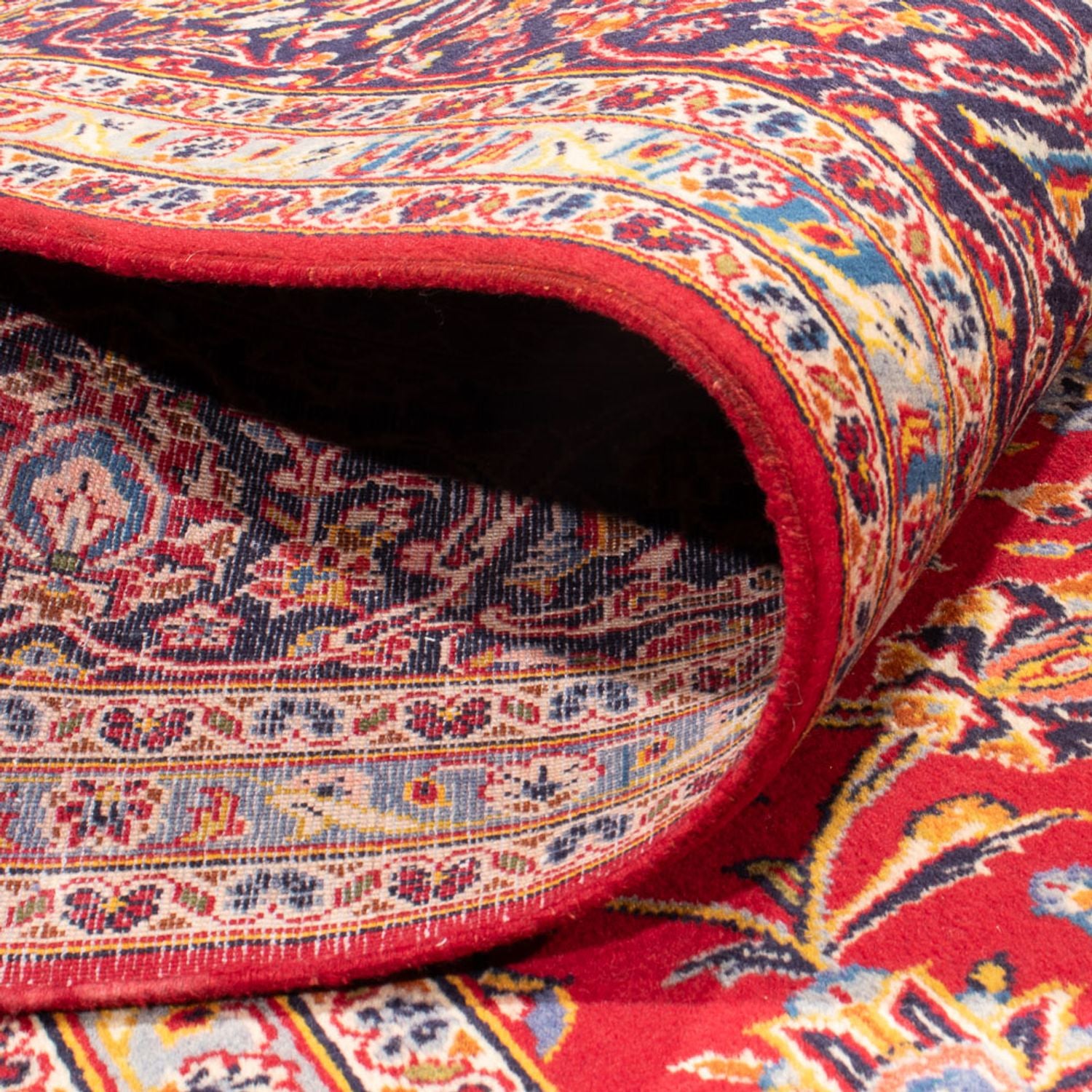 Alfombra persa - Keshan - 352 x 245 cm - rojo