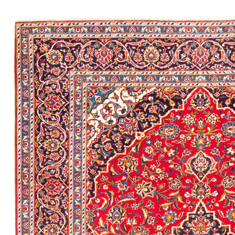 Alfombra persa - Keshan - 348 x 248 cm - rojo