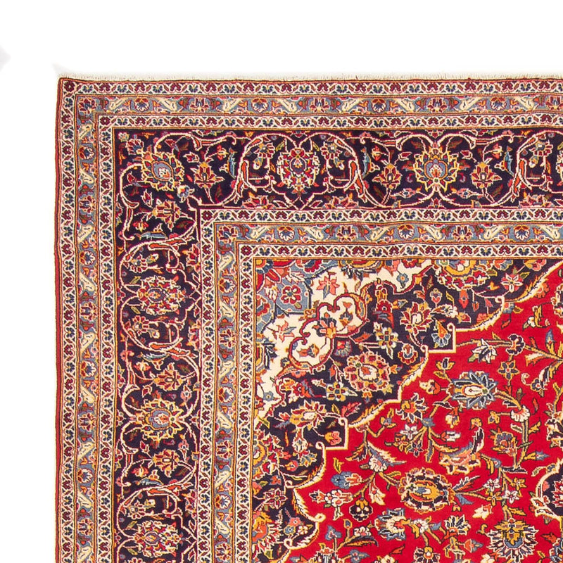 Alfombra persa - Keshan - 343 x 252 cm - rojo
