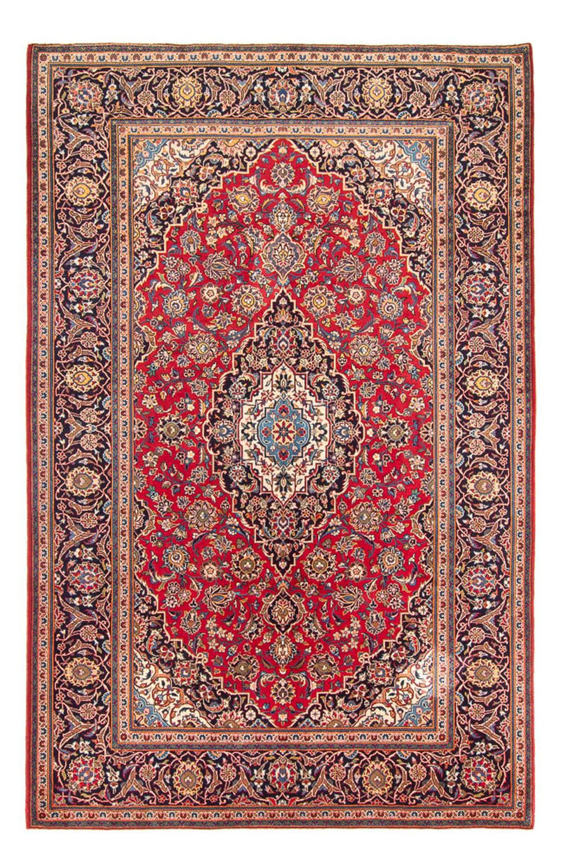Alfombra persa - Keshan - 346 x 250 cm - rojo