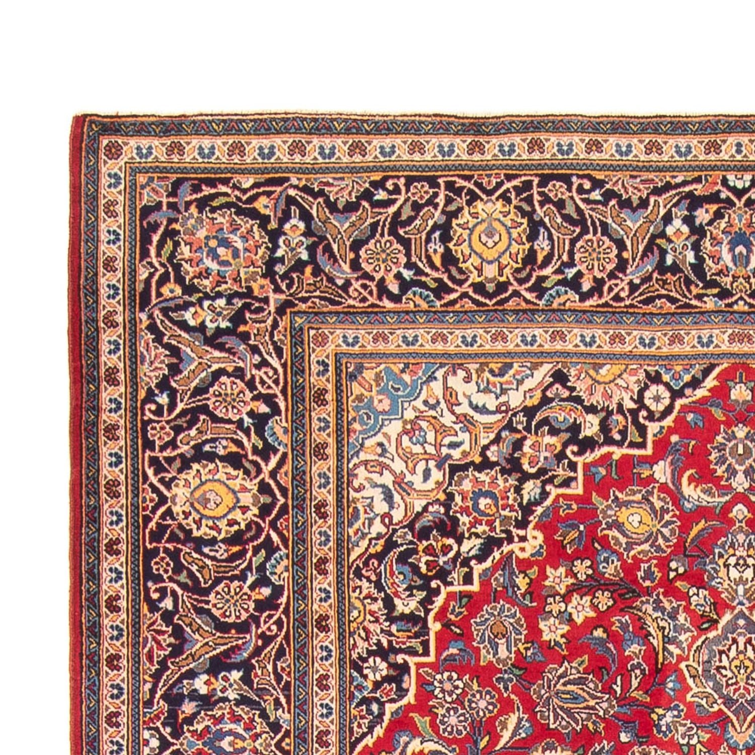 Alfombra persa - Keshan - 346 x 250 cm - rojo