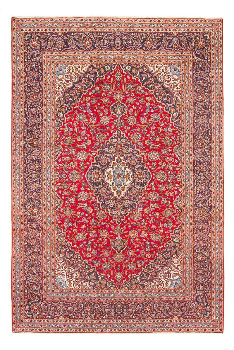 Alfombra persa - Keshan - 346 x 250 cm - rojo
