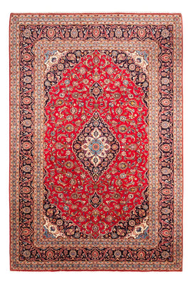 Alfombra persa - Keshan - 354 x 245 cm - rojo