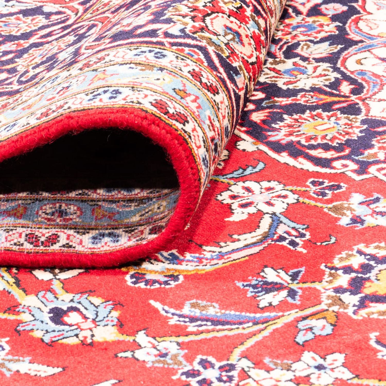 Alfombra persa - Keshan - 354 x 245 cm - rojo