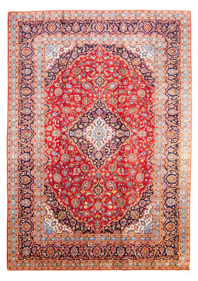 Alfombra persa - Keshan - 350 x 248 cm - rojo