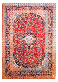 Alfombra persa - Keshan - 350 x 248 cm - rojo