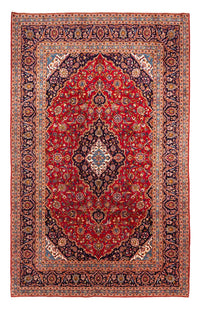 Alfombra persa - Keshan - 350 x 248 cm - rojo