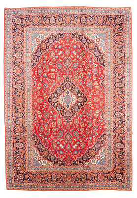 Alfombra persa - Keshan - 355 x 245 cm - rojo