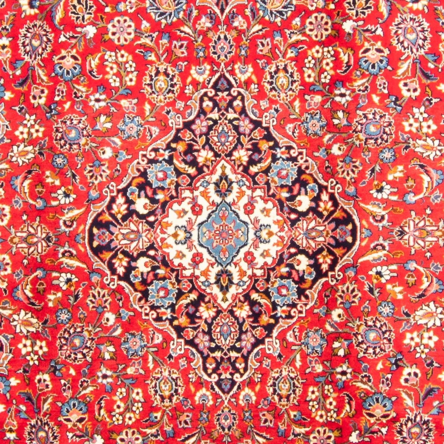 Alfombra persa - Keshan - 355 x 245 cm - rojo